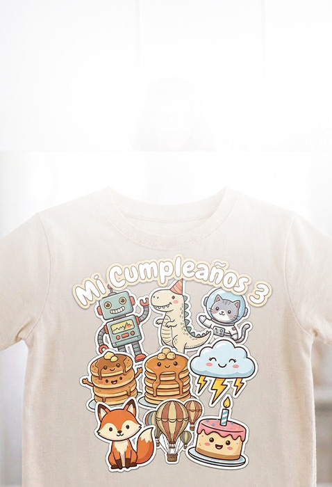 Playeras de Cumpleaños
